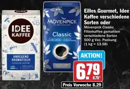 HIT Eilles Gourmet, Idee Kaffee verschiedene Sorten oder Angebot