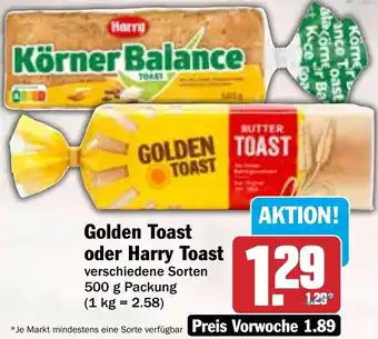 HIT Golden Toast oder Harry Toast Angebot