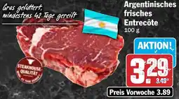 HIT Argentinisches frisches Entrecôte Angebot