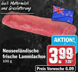 HIT Neuseeländische frische Lammlachse Angebot