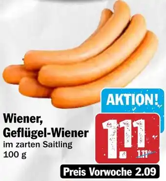 HIT Wiener, Geflügel-Wiener Angebot