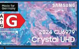 Lidl Samsung Fernseher Crystal 4K UHD CU6979 Smart TV Angebot
