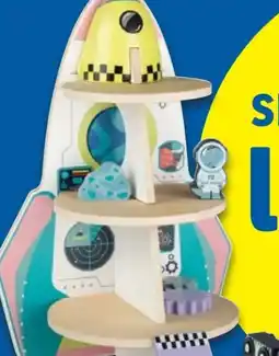 Lidl Playtive Holzrollen­spielzeug Rakete Angebot
