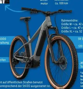 Lidl Crivit E-Mountainbike PEAK 709 Angebot