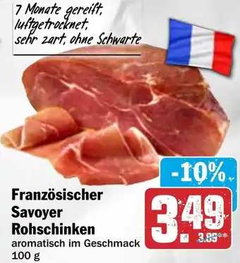 HIT Französischer Savoyer Rohschinken Angebot