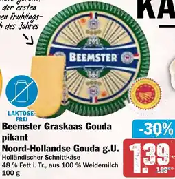 HIT Beemster Graskaas Gouda pikant Noord-Hollandse Gouda g.U. Angebot