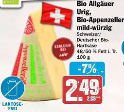 HIT Bio Allgäuer Urig, Bio-Appenzeller mild-würzig Angebot