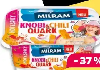 NETTO Milram Knobi & Chili Quark Angebot