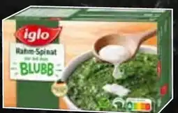 HIT Iglo Rahm-Spinat, Junger Spinat, Würzspinat oder Blattspinat Minis Angebot