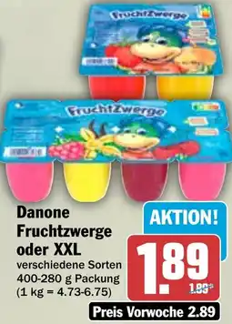 HIT Danone Fruchtzwerge oder XXL Angebot
