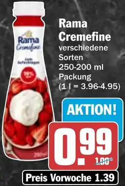 HIT Rama Cremefine Angebot