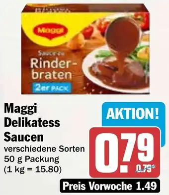 HIT Maggi Delikatess Saucen Angebot