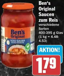 HIT Ben's Original Saucen zum Reis Angebot