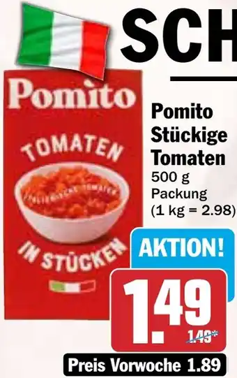 HIT Pomito Stückige Tomaten Angebot