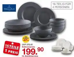 Möbelzentrum Pforzheim Villeroy & boch kombiservice „manufacture rock“ Angebot