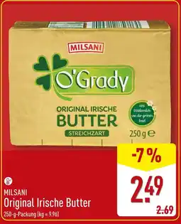 Aldi Nord Milsani original irische butter Angebot
