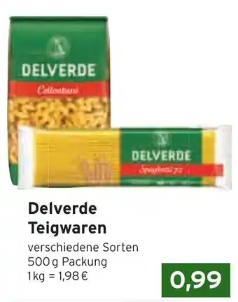 CAP Markt Delverde Teigwaren Angebot
