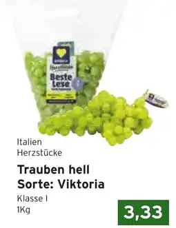 CAP Markt EDEKA Herzstücke Trauben hell Angebot