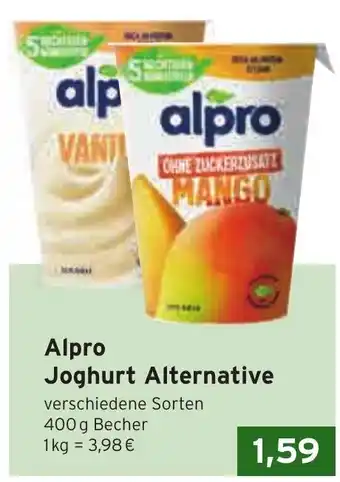 CAP Markt alpro Joghurt Alternative Angebot