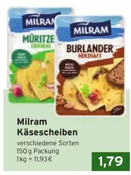 CAP Markt Milram Käsescheiben Angebot