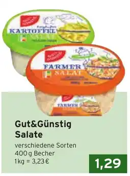 CAP Markt Gut&Günstig Salate Angebot