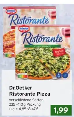 CAP Markt Dr.Oetker Ristorante Pizza Angebot