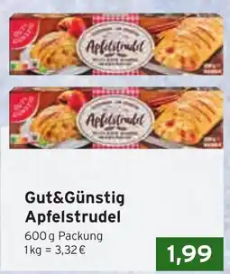 CAP Markt Gut&Günstig Apfelstrudel Angebot