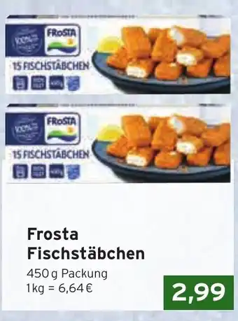 CAP Markt Frosta Fischstäbchen Angebot