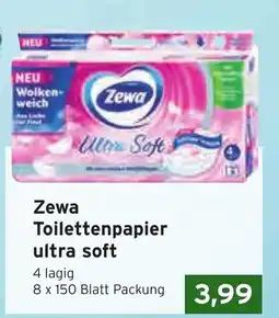 CAP Markt Zewa Toilettenpapier ultra soft Angebot