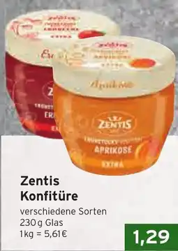 CAP Markt Zentis Konfitüre Angebot