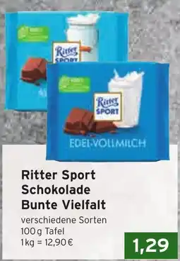 CAP Markt Ritter Sport Schokolade Bunte Vielfalt Angebot
