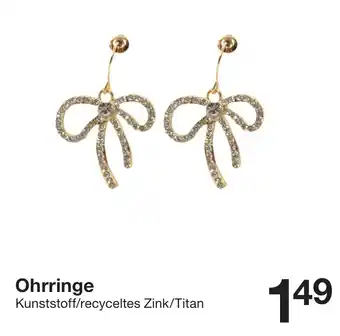 Zeeman Ohrringe Angebot
