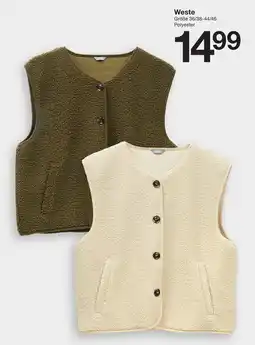 Zeeman Weste Angebot