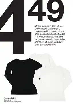 Zeeman Damen-T-Shirt Angebot