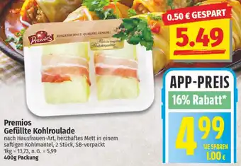 NP Discount Premios Gefüllte Kohlroulade Angebot