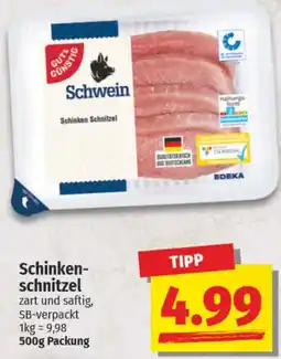 NP Discount GUT&GÜNSTIG Schinkenschnitzel Angebot