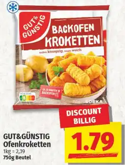 NP Discount GUT&GÜNSTIG Ofenkroketten Angebot
