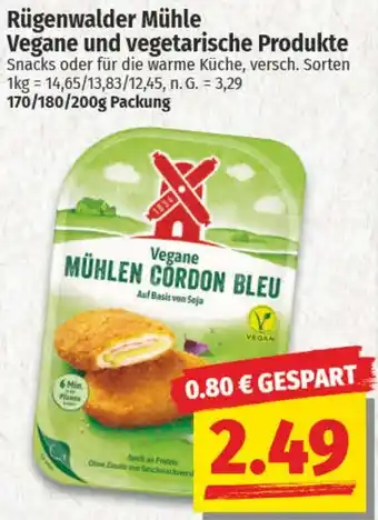 NP Discount Rügenwalder Mühle Vegane und vegetarische Produkte Angebot