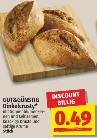 NP Discount GUT&GÜNSTIG Dinkelcrusty Angebot