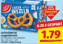 NP Discount GUT&GÜNSTIG Laugenbrezeln Angebot