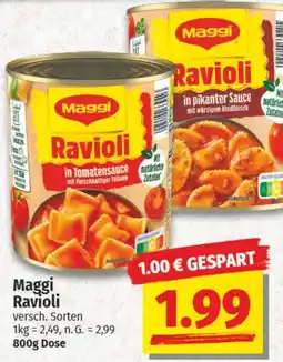 NP Discount Maggi Ravioli Angebot