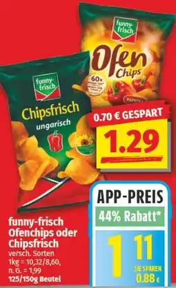 NP Discount funny-frisch Ofenchips oder Chipsfrisch Angebot