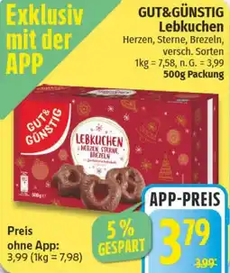 NP Discount GUT&GÜNSTIG Lebkuchen Angebot
