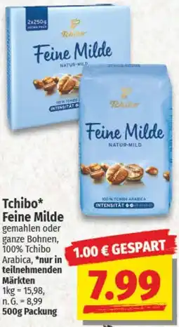 NP Discount Tchibo Feine Milde Angebot