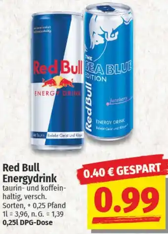 NP Discount Red Bull Energydrink Angebot