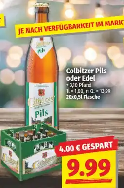 NP Discount Colbitzer Pils oder Edel Angebot