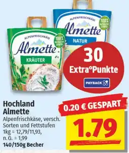 NP Discount Hochland Almette Angebot