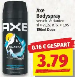 NP Discount Axe Bodyspray Angebot