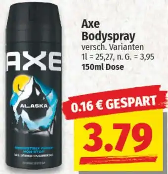 NP Discount Axe Bodyspray Angebot