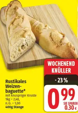NP Discount Rustikales Weizenbaguette Angebot